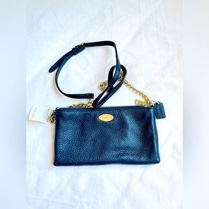 Coach black crossbody bags
